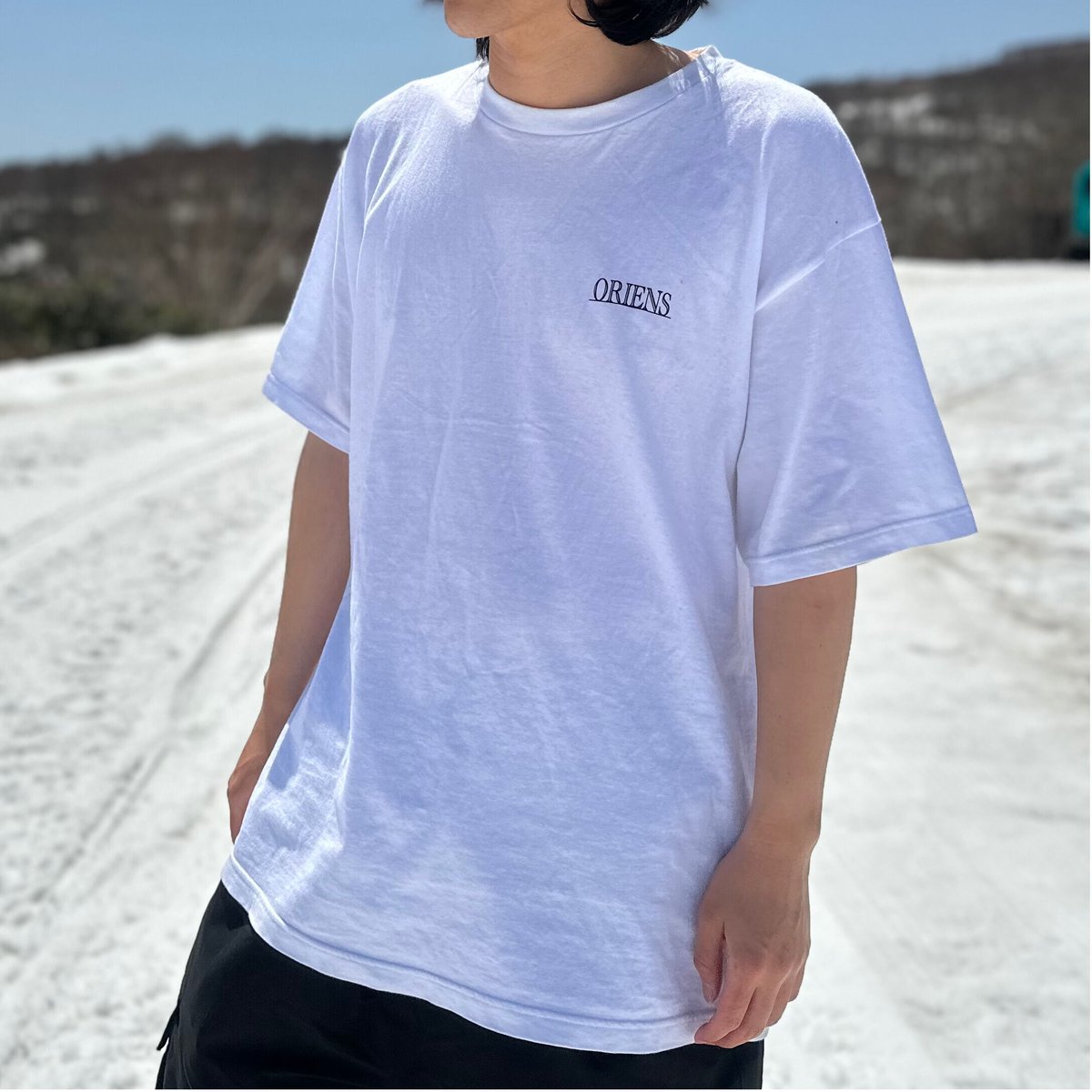 SMALL LOGO PRINT T-SHIRT | ORIENS LIGHT WEAR