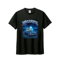 MOCANISTA 90年代ヴィンテージ風ヒップホップTシャツ ブラック