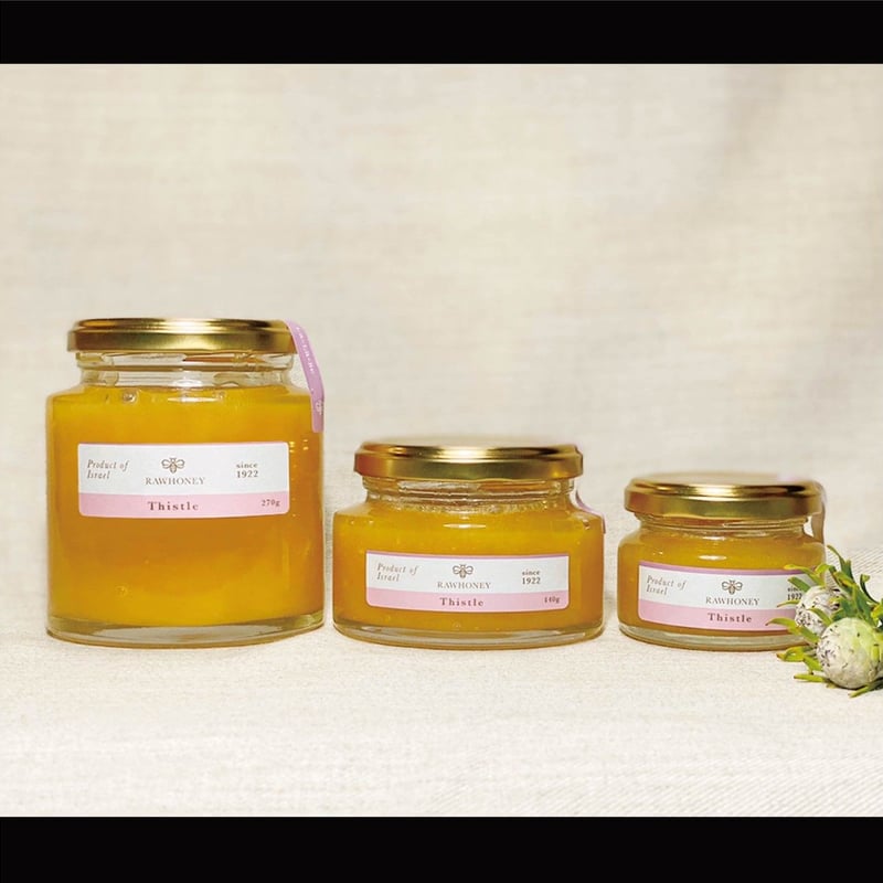 入荷now 買えない Raw Honey 自然の | size_70g〉 アザミハニー〈Gift 】ガラリア はちみつ