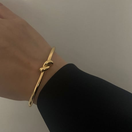 Knot bracelet gold 316L