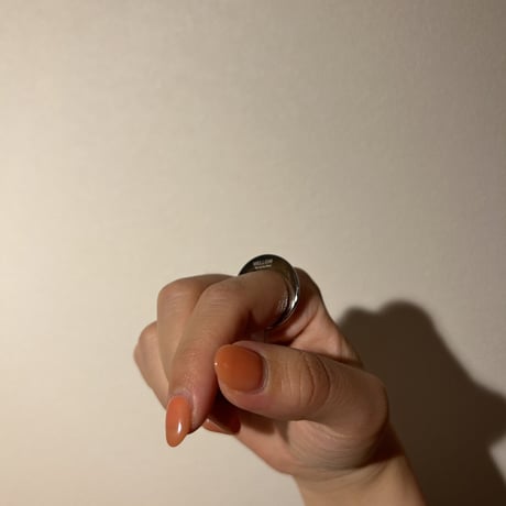 Industrial thin round ring silver 316L