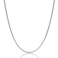 Snake chain 2mm necklace silver 316L