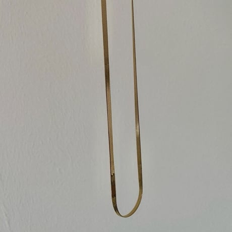 Snake chain 3mm necklace gold 316L