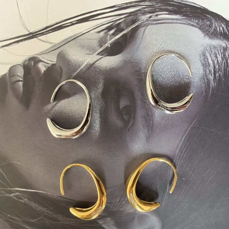 The moon pierce gold 316L