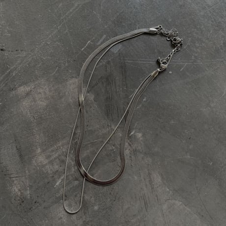 Snake chain 2mm necklace silver 316L