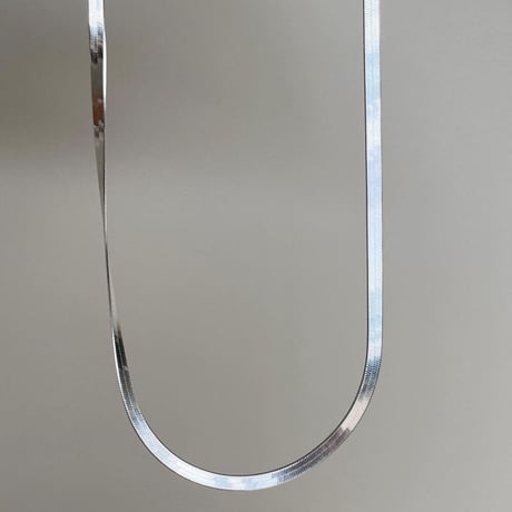 Unisex snake chain 3mm necklace silver 316L