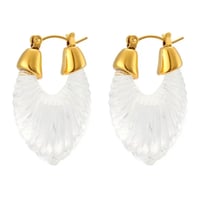 Shell shaped pierce clear 316L