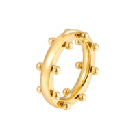 Mini tsubu ring gold 316L