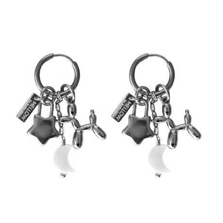 Stella hoop pierce silver 304L