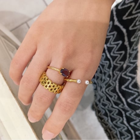 Watch strap ring gold 316L