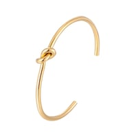 Knot bracelet gold 316L