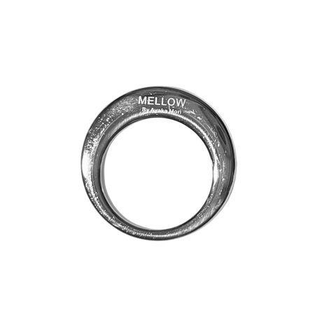Industrial thin round ring silver 316L