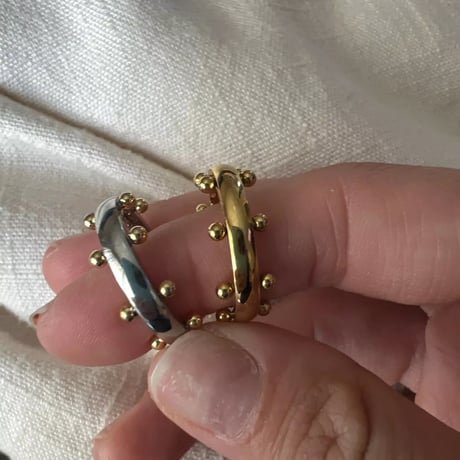 Mini tsubu ring gold 316L