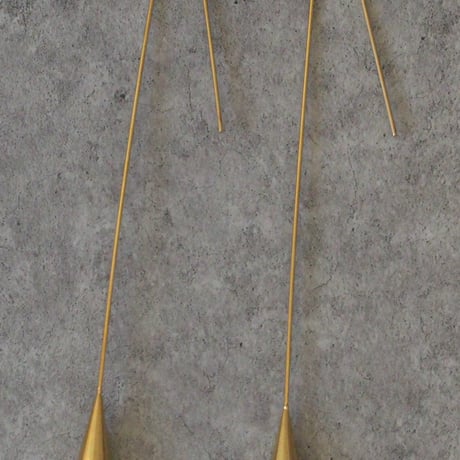Long drop pierce gold 316L