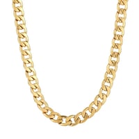 Kihei chain necklace 7mm 40cm gold 304L