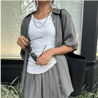 Ball chain necklace 6mm 70cm silver 304L