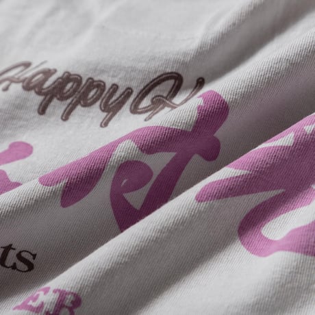 HAPPY HOUR meets POT STICKER STUDY CLUB Tee (Icegray) by Tacomafuji Records