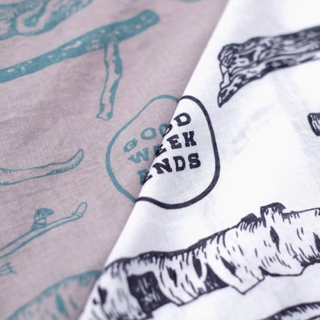 GOOD WEEKENDS SCARF by GOOD WEEKENDS