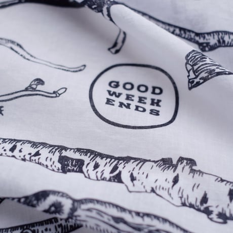 GOOD WEEKENDS SCARF by GOOD WEEKENDS