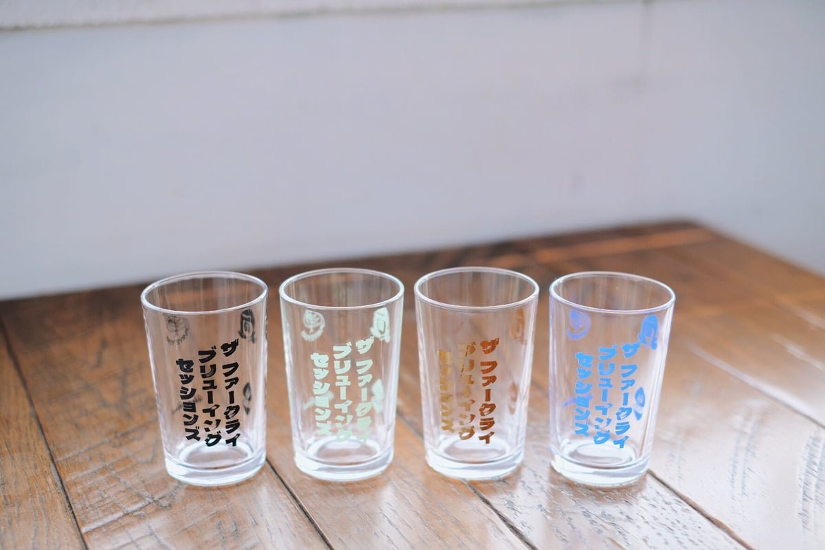 Bar Liquors × FARCRY BREWING グラスセット THE Farcry Brewing SESSIONS BEER GLASS | happyh