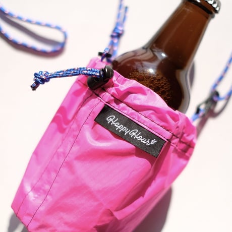 BEER SACOCHE  pink