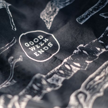GOOD WEEKENDS SCARF ver.2.0 by GOOD WEEKENDS