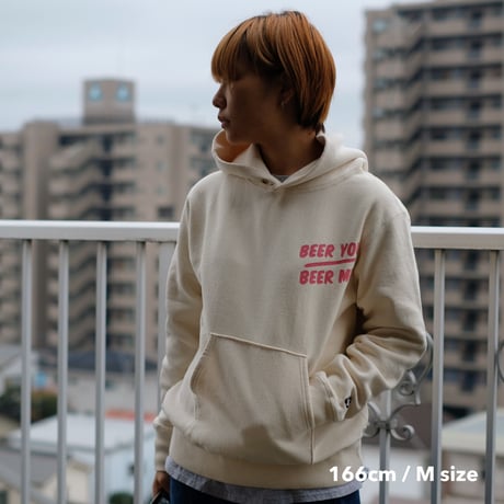 HAPPY HOUR BEER YOU BEER ME HOODIE by Tacomafuji Records