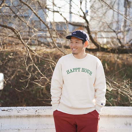 HAPPY HOUR SWEATSHIRT by Tacomafuji Records