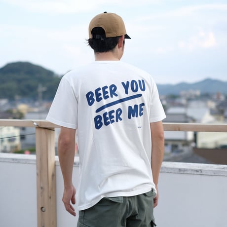 BEER YOU BEER ME T SHIRT by Tacomafuji Records