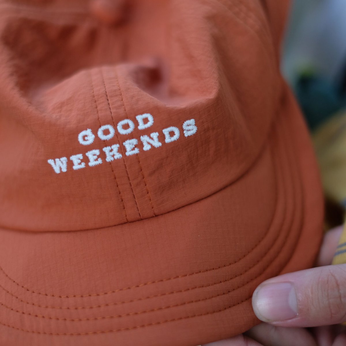 THIS IS MY CAP (Orange) = GOOD WEEKENDS ver. =