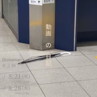 夏のワークショップ「動画の日記」
