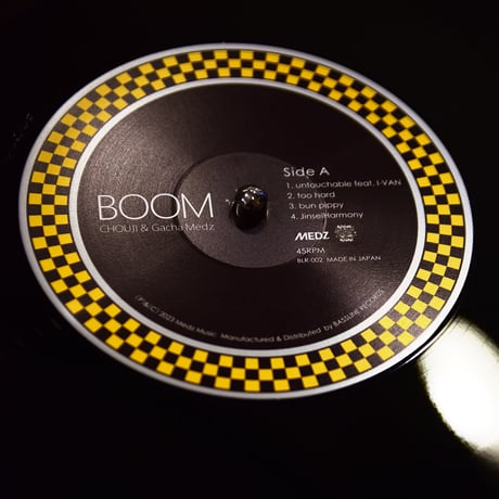 CHOUJI & Gacha MEDZ 「BOOM」 LP