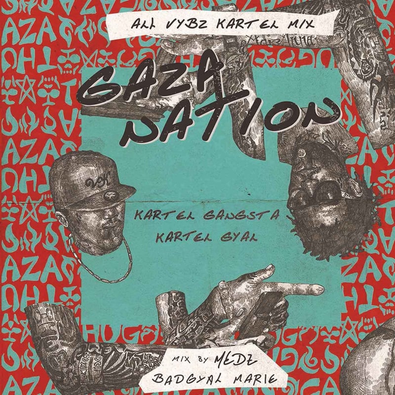 Vybz Kartel CD ヴァイブス・カーテル　5枚セット GAZA NATION -ALL VYBZ KARTEL MIX- | MEDZ SHOP