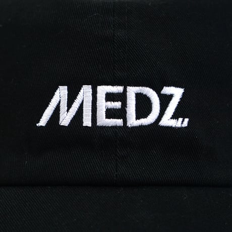MEDZ LOGO 6panel CAP /MATIC BLACK