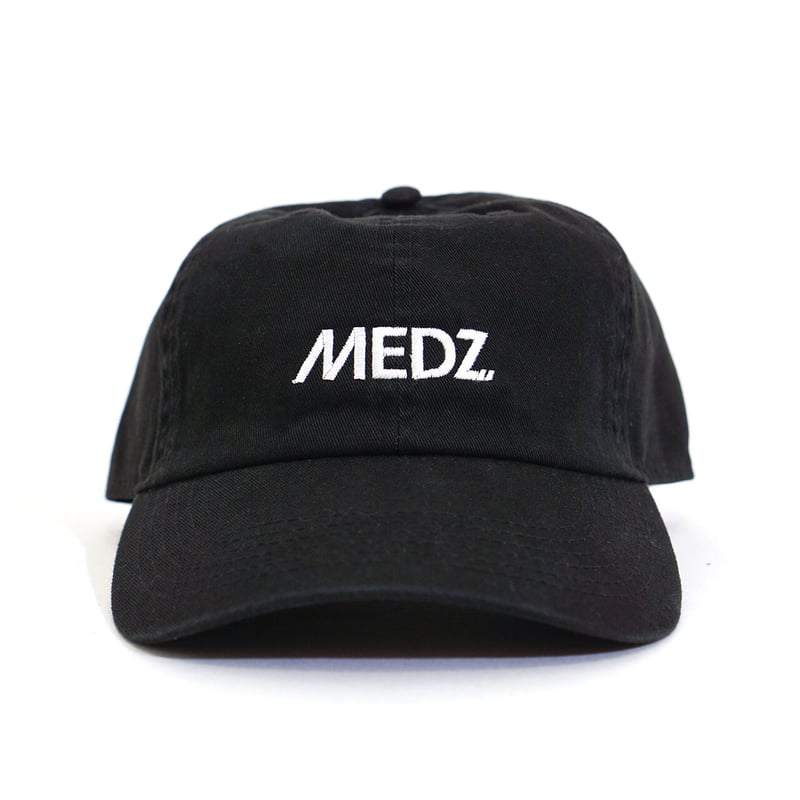 MEDZ LOGO 6panel CAP /MATIC BLACK | MEDZ SHOP