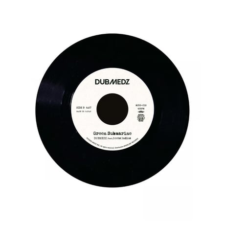 Nina Wanli 「Fiyah」/ DUBMEDZ Feat. Roots Radics 「Green Submarine」(7inch)