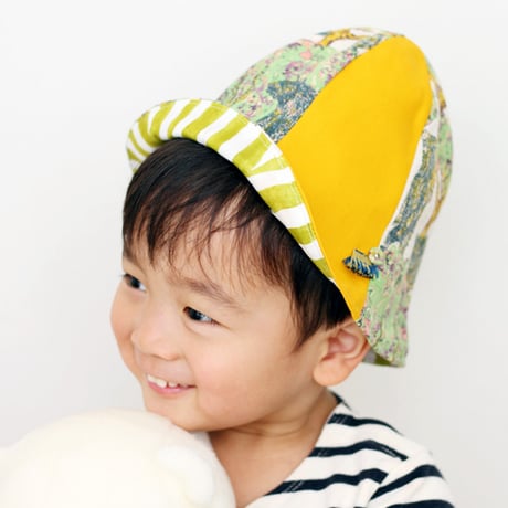 ベビー帽子　おさんぽくまさん