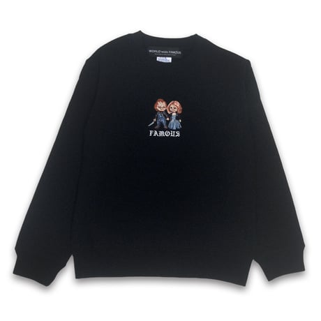 希少　WWF WORLD WIDE FAMOUS カニエ夫妻　スウェット 2025年最新】ワールドワイドフェイマス トレーナー・スウェット