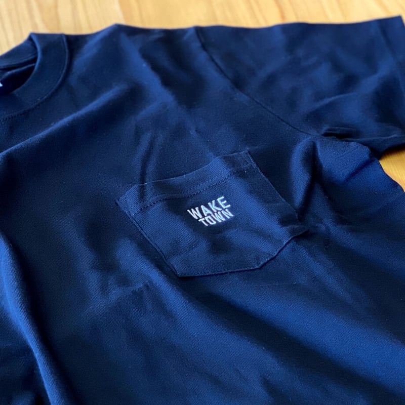 Wake TシャツMサイズネイビー Wake TシャツMサイズネイビー