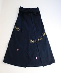 コルテスカートL/IND刺繍/文字四角/429 Muy bien