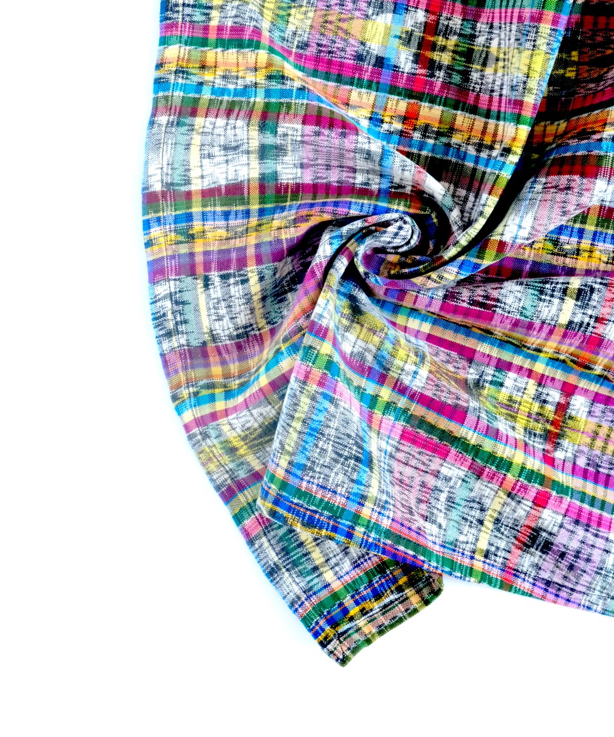 ilo itoo コルテスカート コルテスカート〔66cm丈〕カラフル絣〔オレンジ系〕（ilo itoo