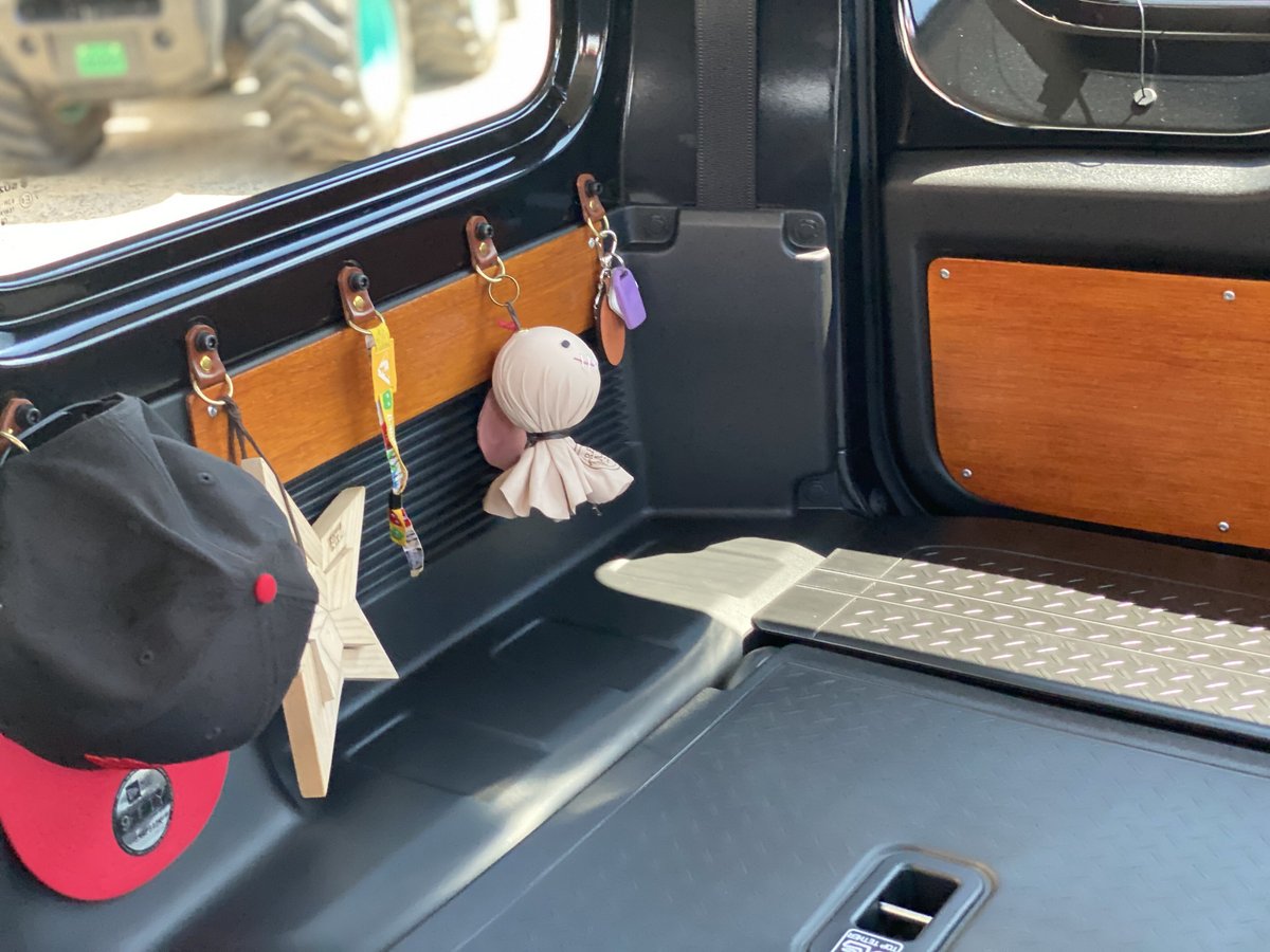 リアウッドパネルセット【車検対応】from FREE MADE NIIGATA《JB64/74