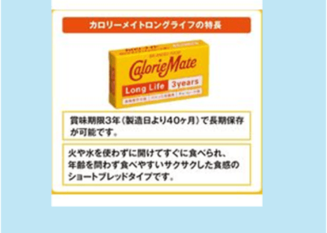【非常食】 大塚製薬カロリーメイト ロングライフ (チョコレート味) 　60パック