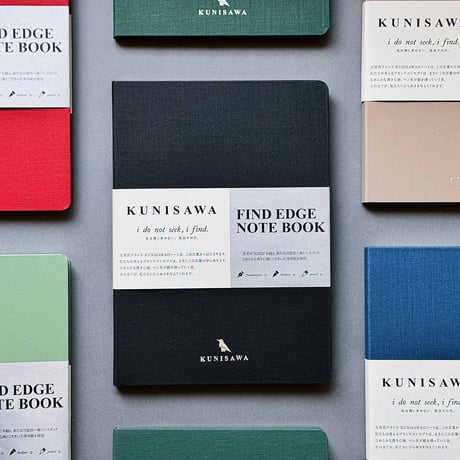 【非売品】黒いたぬき様　ノベルティ コラージュノート② 新品)KUNISAWA クニサワ ノート ファインド ハードノート A5