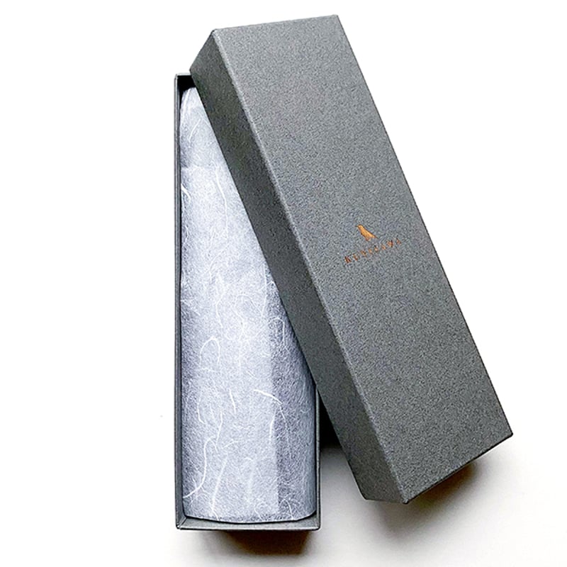 FIND PEN CASE GOAT SHRINK LEATHER CUSTOM GREY |