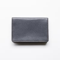 FIND CARD CASE GOAT SHRINK LEATHER CUSTOM GREY