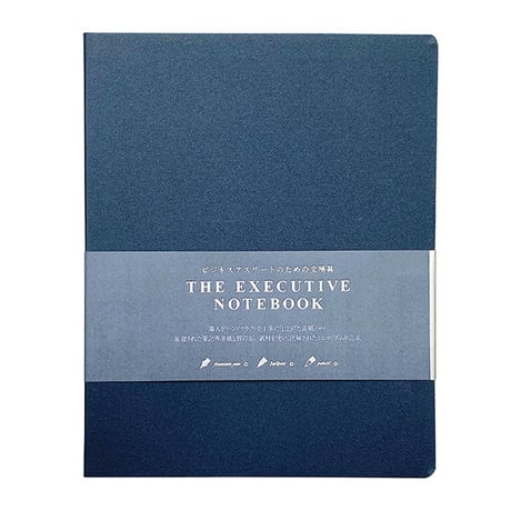【米国シカゴ・グッドデザイン賞2022受賞】THE EXECTIVE NOTEBOOK  Black