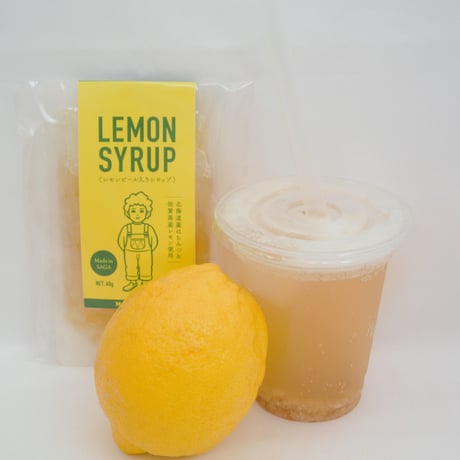 本格LEMON SYRUP ≪レモンピール＆国産はちみつ入り≫（6個/3個×2袋）