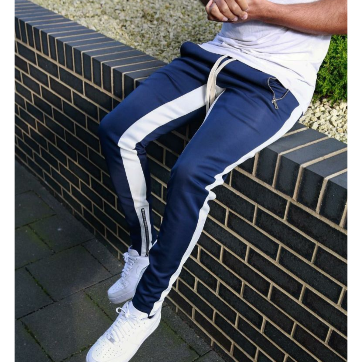 LEON- ジョガーパンツ [ネイビー] | BlackList