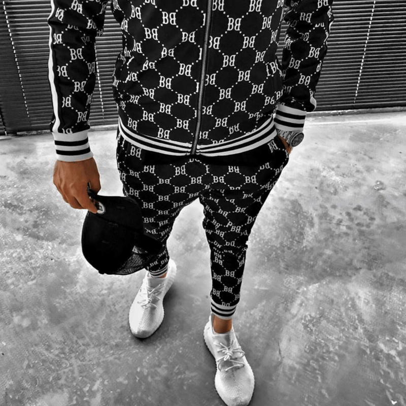 📍【新リニューアル】-Black Brisk <BB>- ジョガーパンツ [5 ver